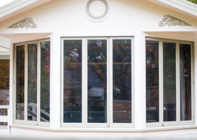 Wellington timber retrofit - double glazed bifold windows